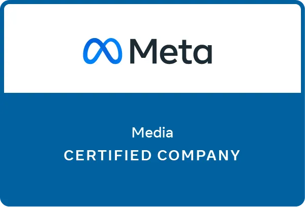 Meta Media Certified Company Logo